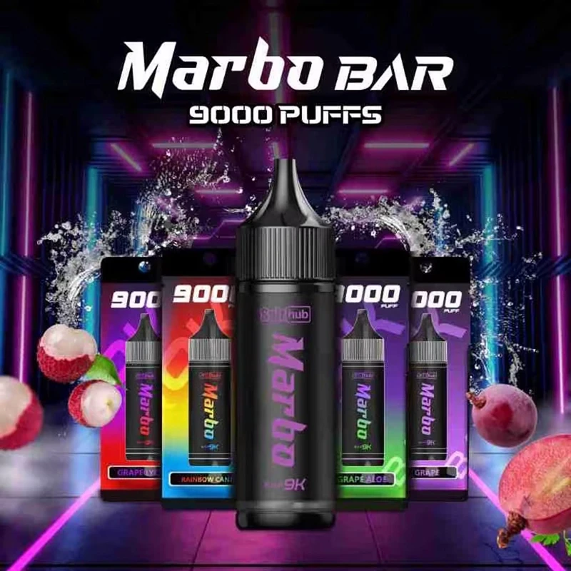 Salthub Marbo Bar 9K 一次性電子煙 9000口 14ml煙油 Mesh網狀芯 可調氣流設計