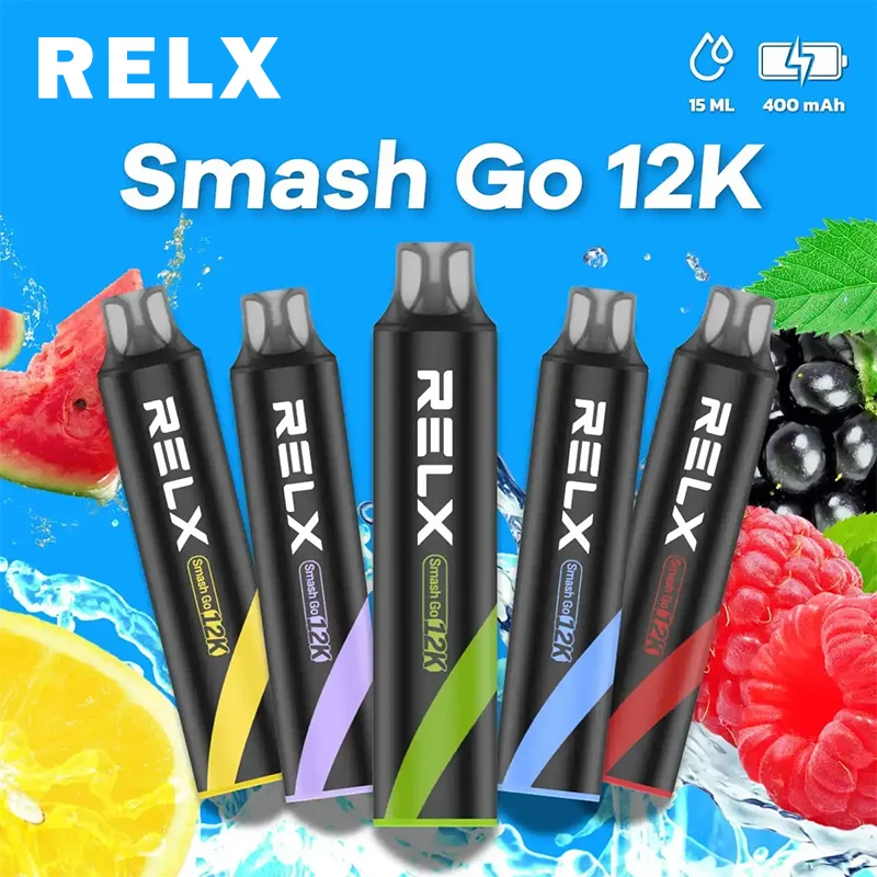 RELX 悅刻 Smash Go 12000 一次性電子煙（10種口味）